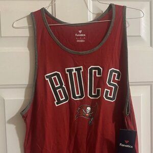NEW Men’s Fanatics Tampa Bay Bucs Buccaneers Tank Top. Brand New. Size XL